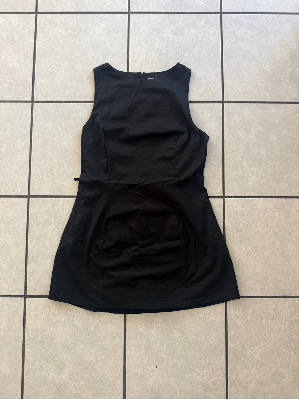 Princess Polly Black Sleeveless Romper Dress